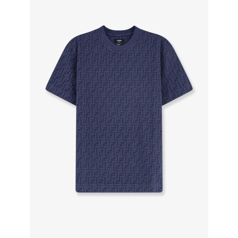 Fendi Men Ff Cotton T-Shirt